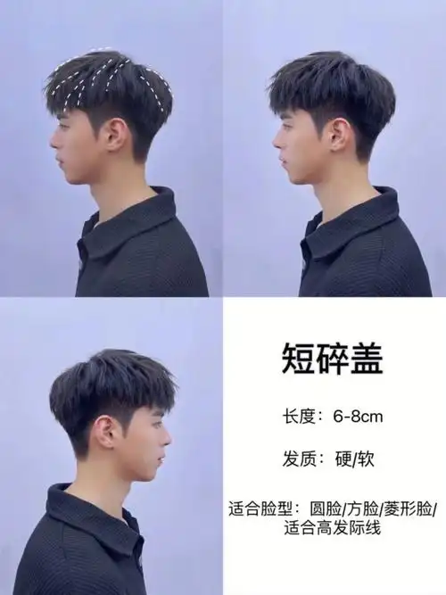 男士摩根短碎盖