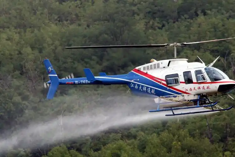广东热销农用打药喷药喷雾超低空行植保飞机图片