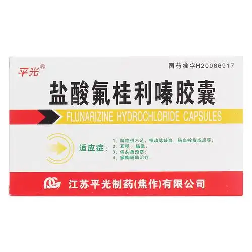 盐酸氟桂利嗪胶囊(平光)