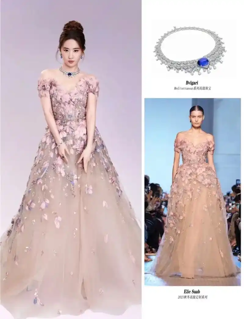 宝格丽全球代言人刘亦菲