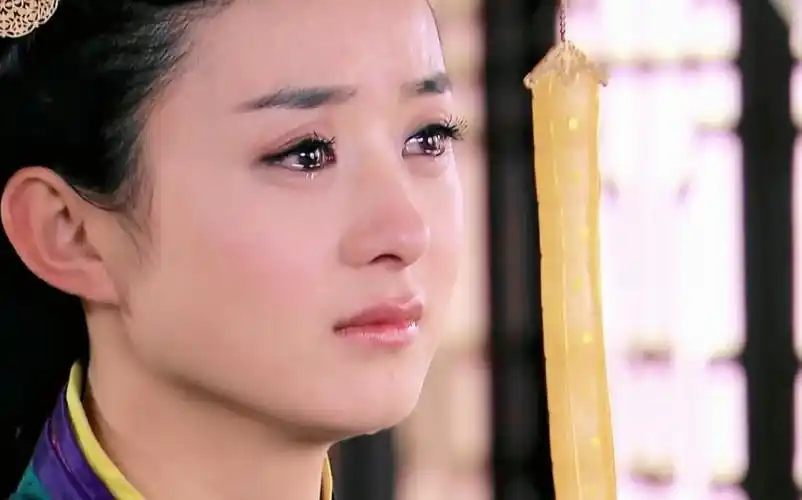 赵丽颖姐真的哭很美