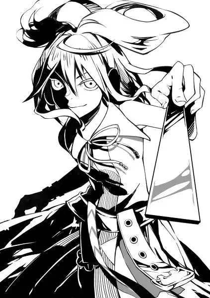 黑白,动漫,线条,美少年,血,黑暗,黑化,猎奇nuclear