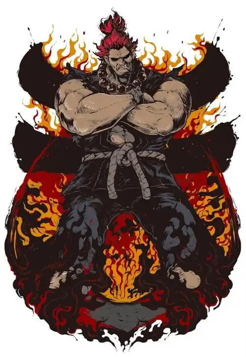 豪鬼(铁拳7:在劫难逃版) - 高清图片,堆糖,美图壁纸兴趣社区