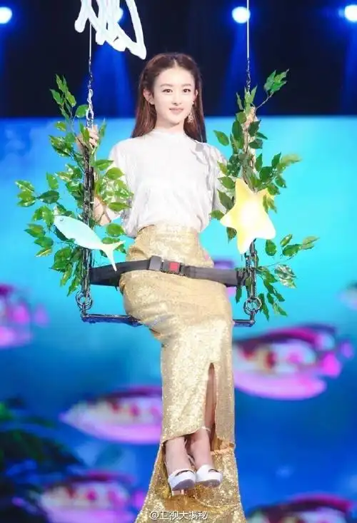 赵丽颖碧瑶 赵丽颖 碧色微映山间雪