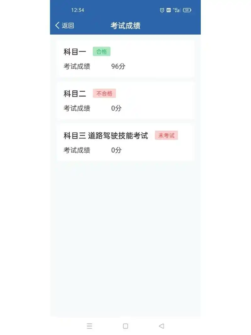 科目二过了也签名了,但是显示不合格 科目二过了也签名了,但是显示不