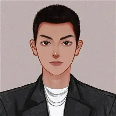 简约耐看的独一无二手绘情侣头像