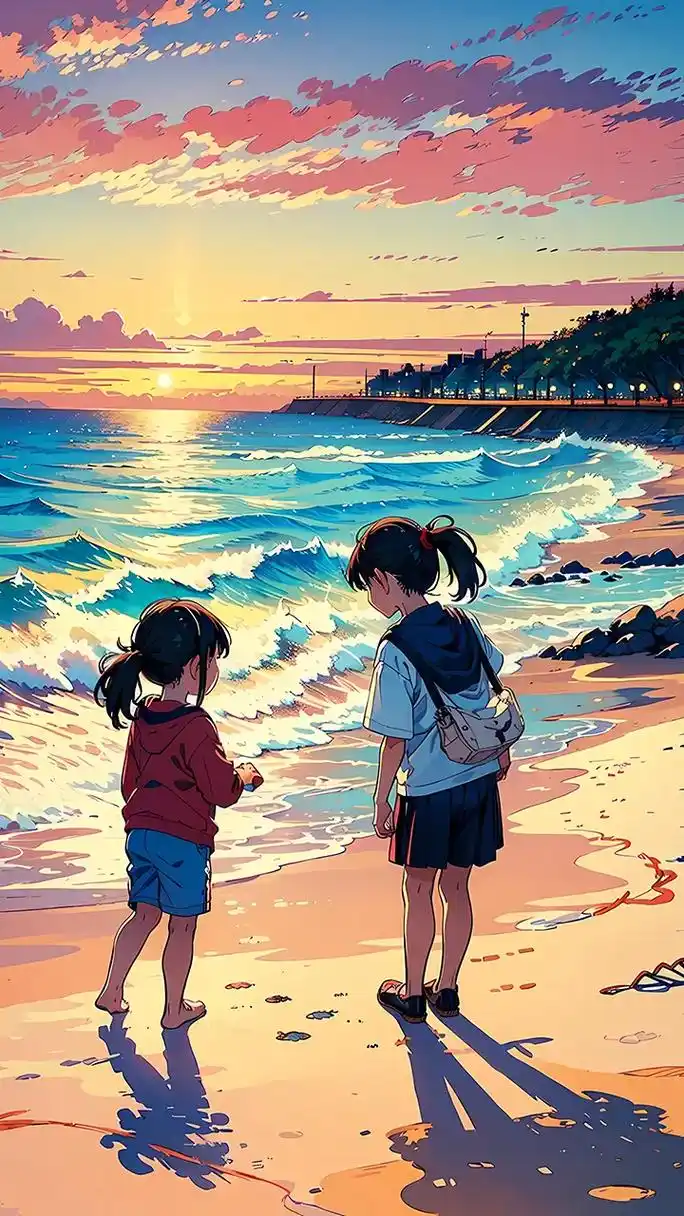 【日系场景】134.#ai绘画 #治愈画风 #背景图 #二次 - 抖音