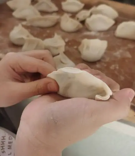 破五啦,我学会包饺子啦!