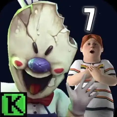 恐怖冰淇淋七代宣传图   #恐怖游戏 #游戏日常 - 抖音