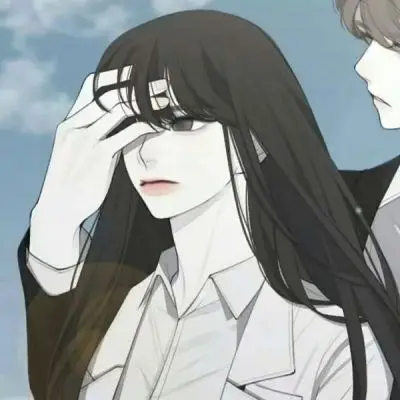 动漫手绘暗黑风霸气抖音情侣头像情侣头像等过