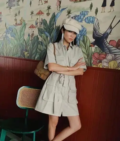 小个子女生很难时尚?这个158亚裔博主衣品超棒,扬长避短很会穿