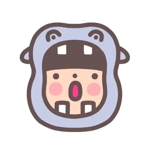 搞怪的卡通小人物可爱情侣头像