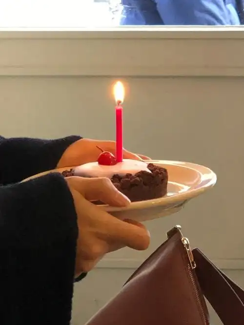 吃蛋糕一定要许愿