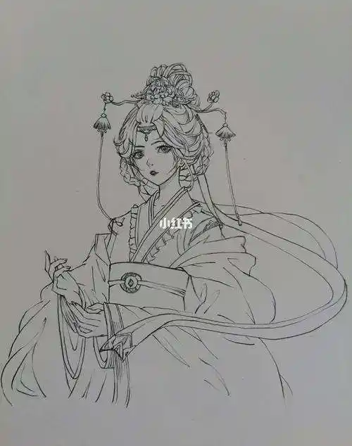 画画教程古风人物女(画画教程古风人物女可爱)