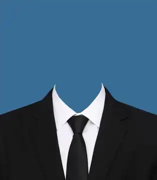 男士西装模板图片