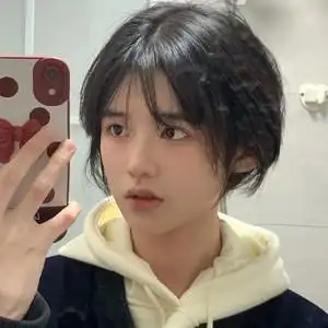 假发女短发日系女生网红时尚假发套韩版帅气动漫万用cos全头套式