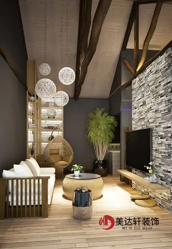 怀柔又见响水湖云端小筑民宿装修效果图_设计