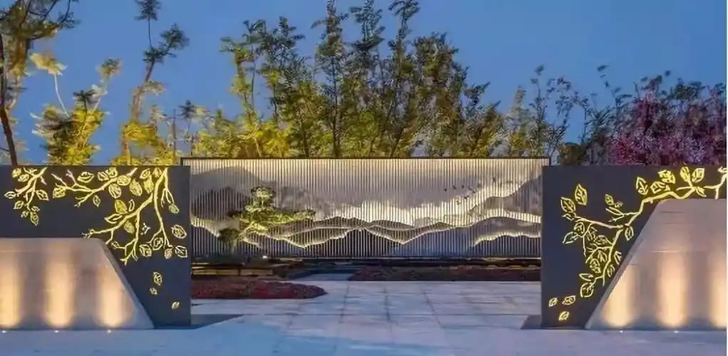 这波景墙创意十足_设计