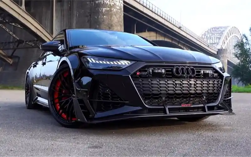 你头也不回 我望穿秋水2021款奥迪rs7-r黑武士外观与内饰展示