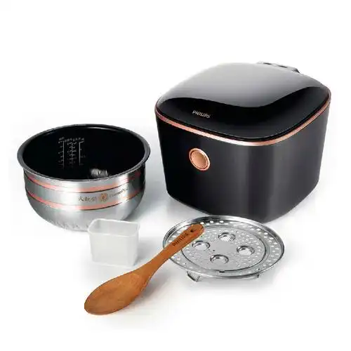 飞利浦(philips) 电饭煲 hd4568 ih电磁加热 不锈钢内胆 4l电饭锅预约