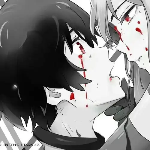 病娇禁欲系情侣头像