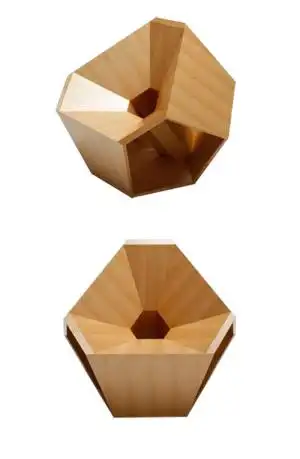 实拍棕色创意桌椅实物png图片下载含psd