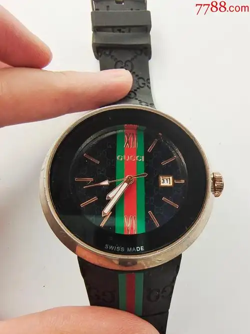 gucci古驰手表男表男腕表红绿经典情侣表酷奇潮流帆布表带石英表
