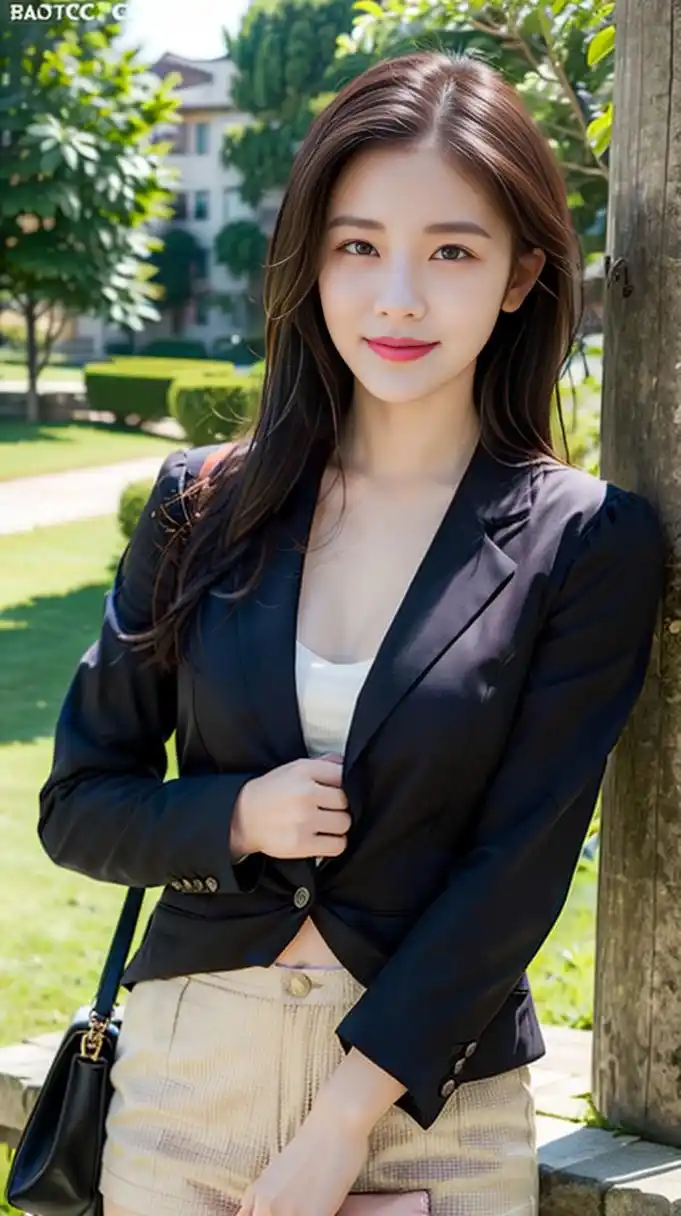 ai美女-穿着职业装的秘书(4)#美女# #养眼美女# #ai美女