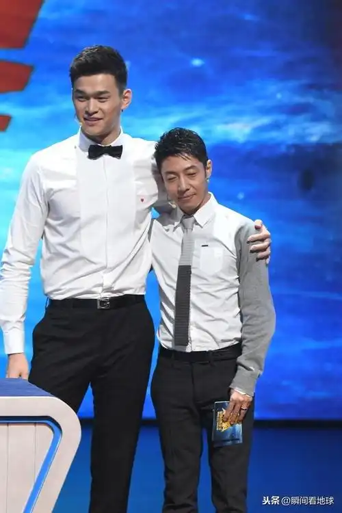 撒贝宁真实身高,撒贝宁多高(孙杨,撒贝宁,身高差多少)