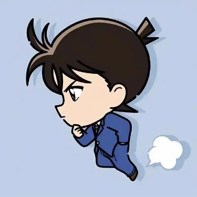 名侦探柯南大头快跑头像推荐,拿上你的装备麻溜儿的,奔跑吧兄弟.