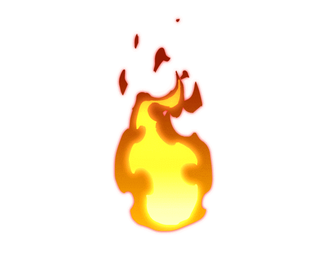 小火焰练习,附上flash源文件 - flash动画特效 - cgjoy