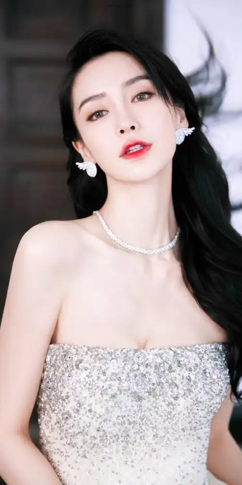 angelababy晶钻华尔兹抹胸礼裙##杨颖晶钻公主裙