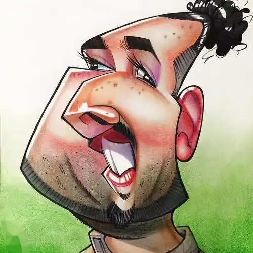 教你画宠物夸张肖像漫画似颜绘