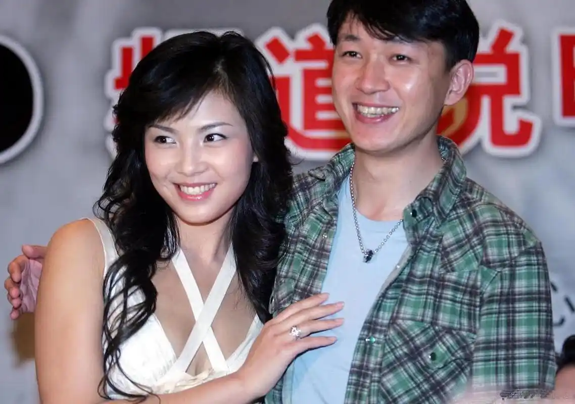 刘涛和潘粤明的老照片