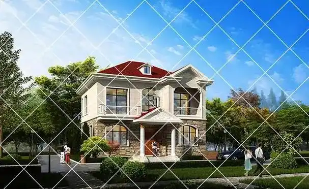 22套二层农村自建房推荐造型简约耐看颜值高16万起建二层别墅