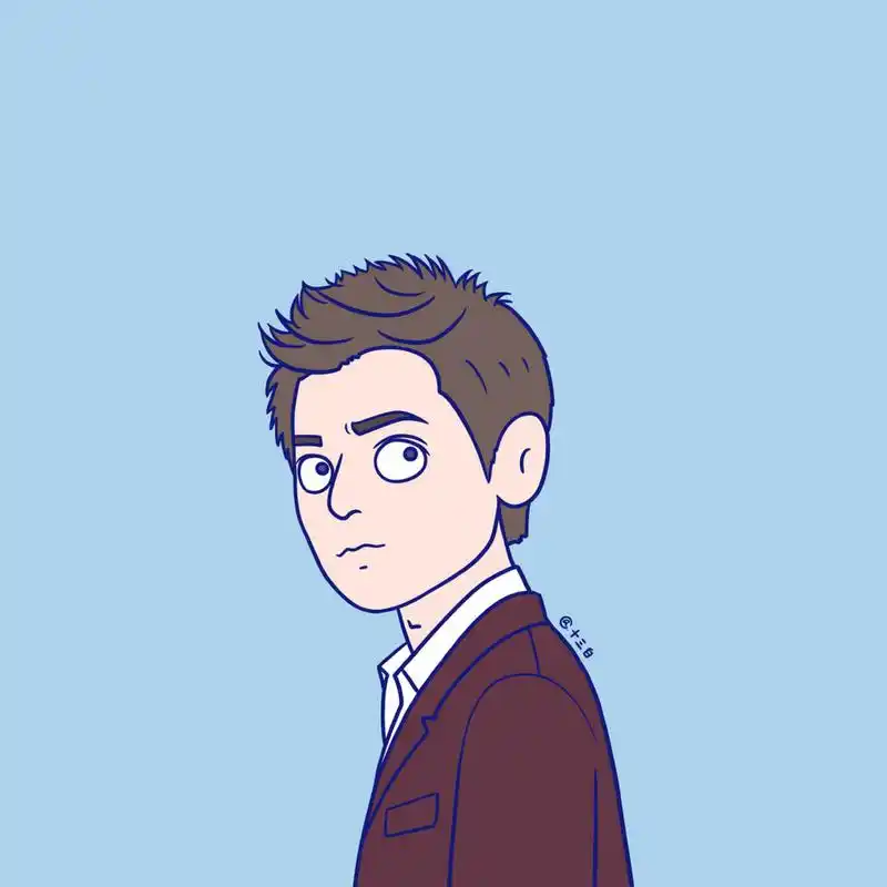 经典电影《无间道》角色人物漫画 插画 手绘头像 #我是原创插画师