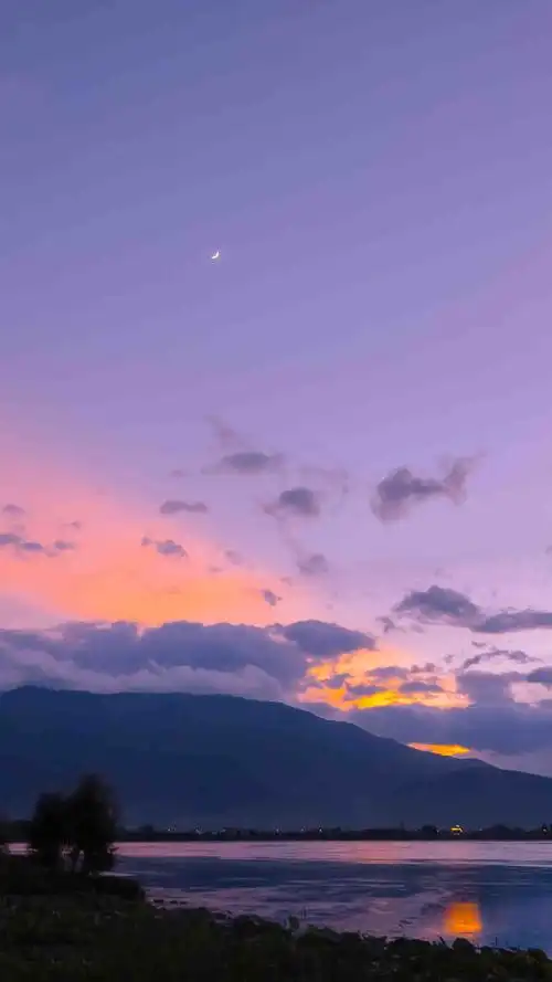 日暮黄昏唯美迷人自然风光