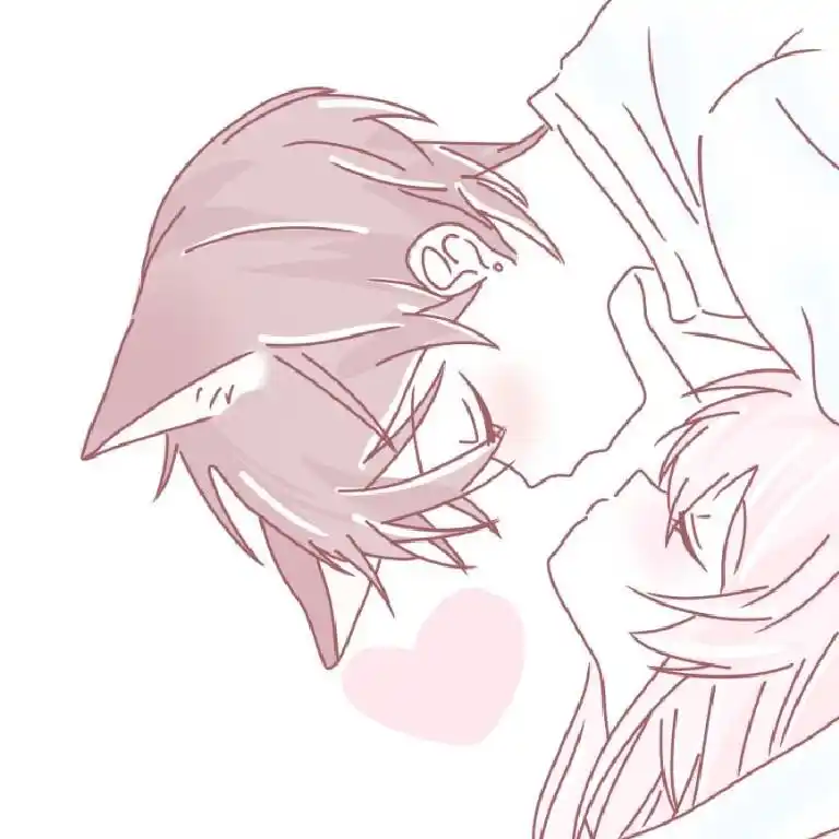 情侣头像动漫可爱卡通