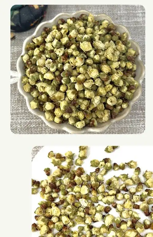 绿萼梅白梅花中药材金钱散梅花茶绿梅花红玫瑰花茶干花节茶 清香 白梅
