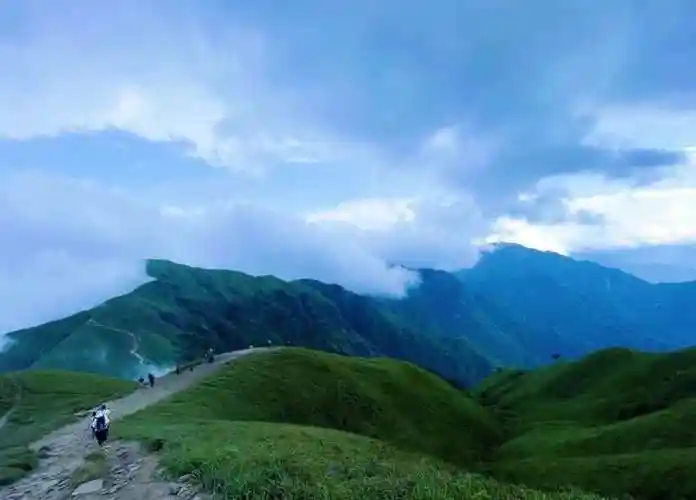 江西萍乡武功山景区众多摄影爱好者驴友心中的天堂