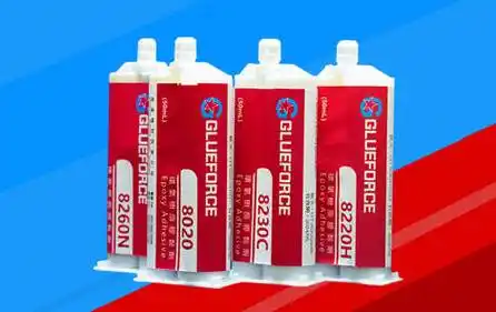 高性能: 固科环氧树脂胶是一种双组分胶水,具有强大的粘接力和抗拉