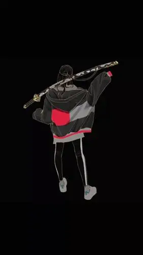 黑色酷女孩壁纸