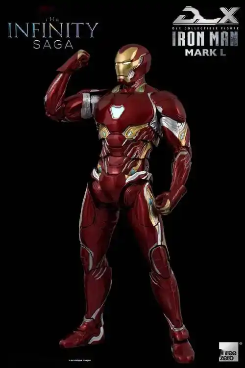 threezerodlx钢铁侠mk50经典纳米战甲出场