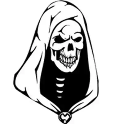 黑白骷髅头高清图片 炫酷霸气骷髅头图片大全_个性头像_美头网