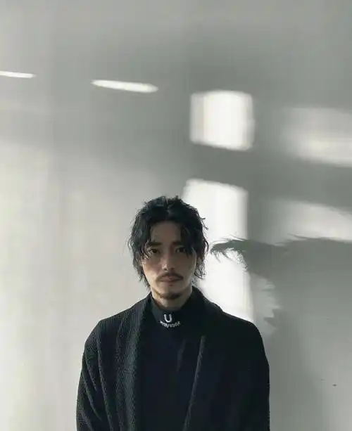 日系纹理烫,武士头绝配_发型_酷帅_popo,男生发型参考武士头,日本武士