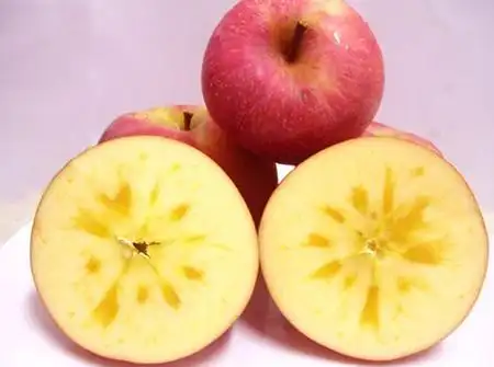可食用部分占整只苹果的95%以上,并且90%的苹果横切后会有糖心状,因此