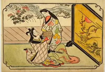 纪实日本浮世绘春宫图里的感官王国