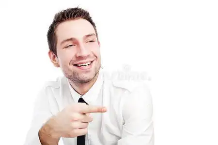 垂涎三尺对某人垂涎三尺的商人照片