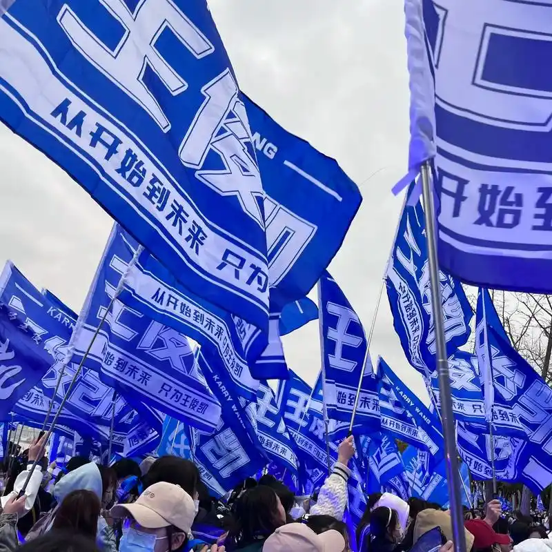 这次 我也站在了你的身后点亮蓝海 #王俊凯微博之夜  - 抖音