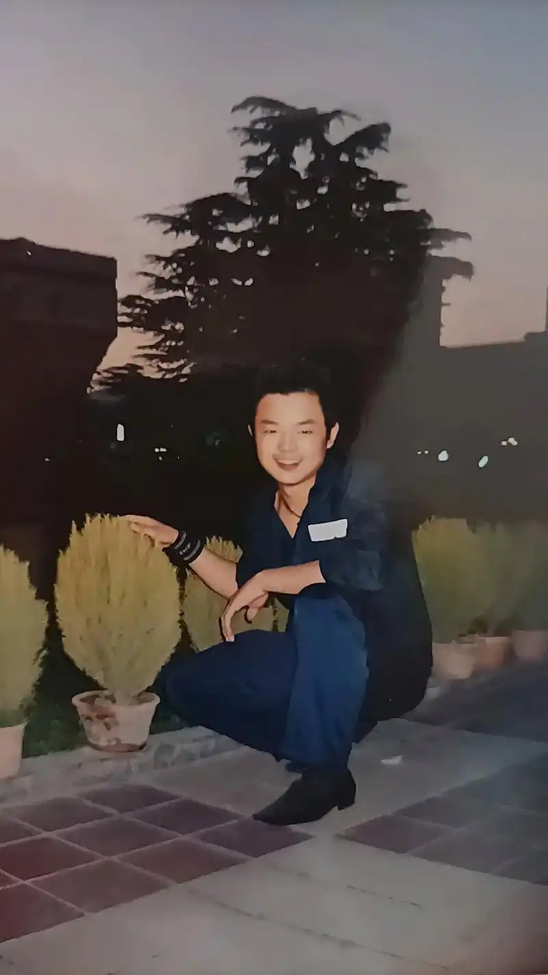 老照片 #06年的我  人生就是生活的过程.哪能没有风没有 - 抖音